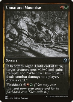 Unnatural Moonrise
