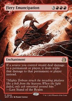 Fiery Emancipation (foil)