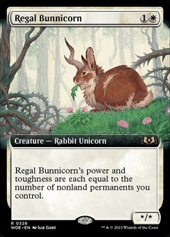Regal Bunnicorn (extended art)