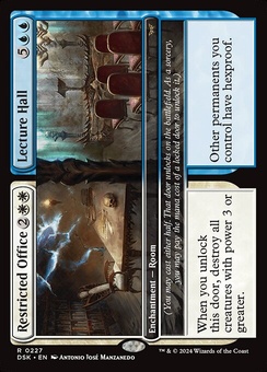Restricted Office // Lecture Hall (foil)