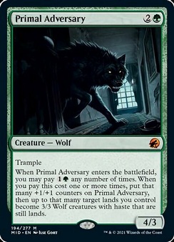 Primal Adversary (promo pack stamp)