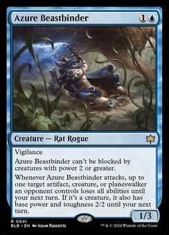 Azure Beastbinder (foil)