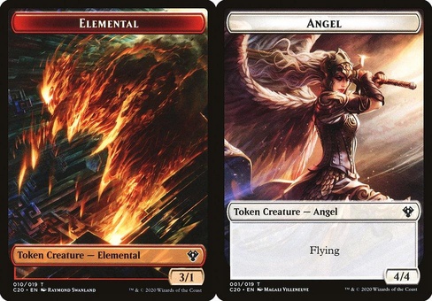 Elemental #10 // Angel (token)