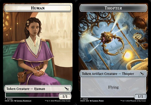 Human // Thopter #20 (token foil)