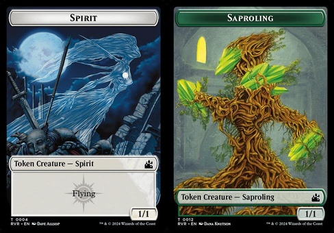 Spirit // Saproling (token foil)