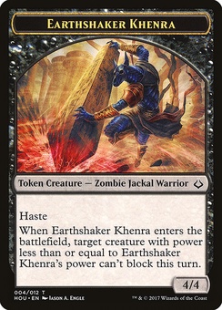 Earthshaker Khenra (token)