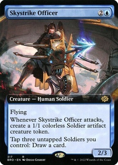Skystrike Officer (extended art foil)