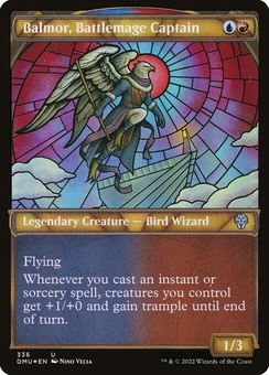 Balmor, Battlemage Captain (showcase textured foil)