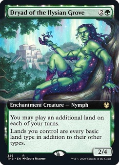 Dryad of the Ilysian Grove (extended art)