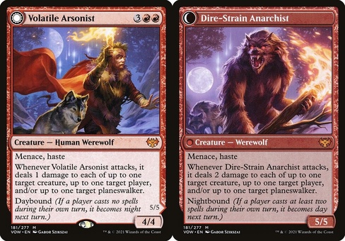 Volatile Arsonist // Dire-Strain Anarchist