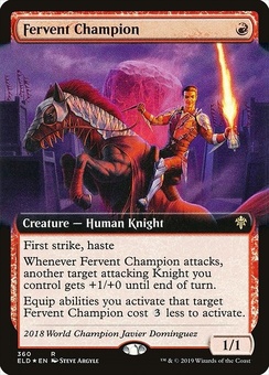 Fervent Champion (extended art)