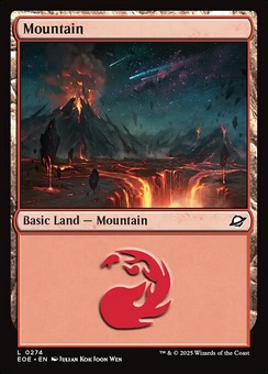 Mountain #274 (foil)