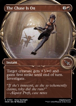 The Chase Is On (showcase)