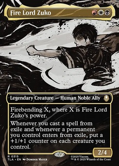 Fire Lord Zuko (borderless)