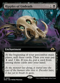 Ripples of Undeath (extended art foil)