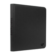 9-Pocket Zippered Toploader Premium PRO-Binder: Black
