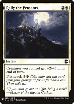 Rally the Peasants (mystery booster)