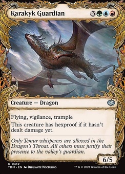 Karakyk Guardian (showcase foil)