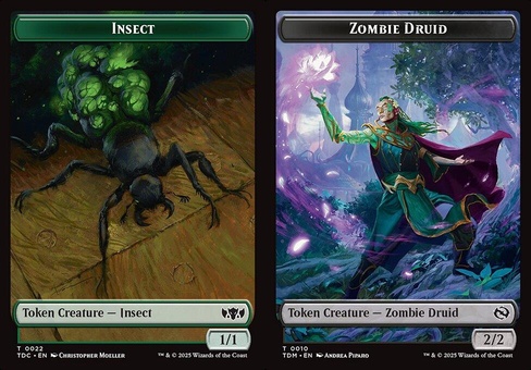 Insect #22 // Zombie Druid (token)