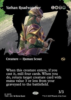 Yathan Roadwatcher (borderless showcase foil)