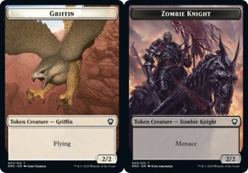 Griffin // Zombie Knight (token)