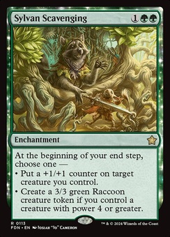 Sylvan Scavenging (foil)