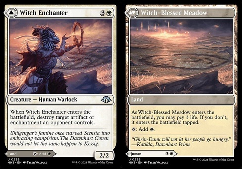 Witch Enchanter // Witch-Blessed Meadow (foil)