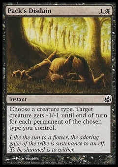 Pack's Disdain