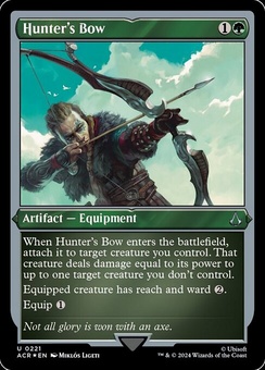Hunter's Bow (etched foil)