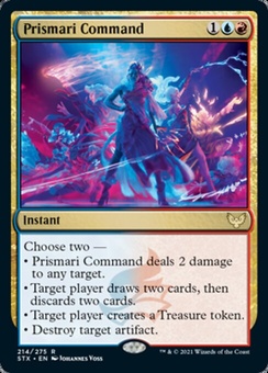 Prismari Command (promo pack stamp)