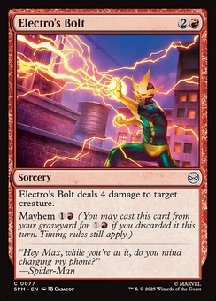 Electro's Bolt (foil)