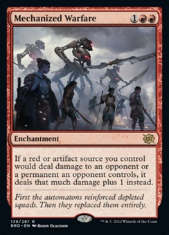 Mechanized Warfare (promo pack stamp)