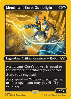 Mendicant Core, Guidelight (boxtopper foil)