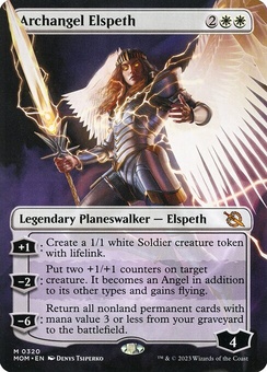 Archangel Elspeth (borderless foil)