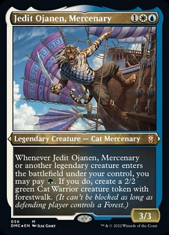 Jedit Ojanen, Mercenary (etched foil)