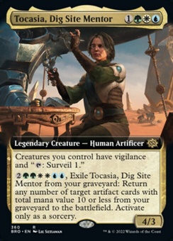 Tocasia, Dig Site Mentor (extended art foil)