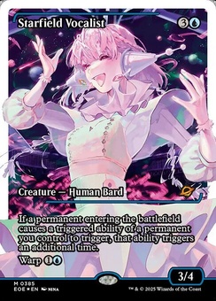 Starfield Vocalist (showcase fracture foil)