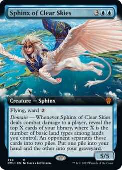 Sphinx of Clear Skies (extended art - foil)