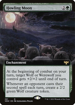 Howling Moon (extended art)