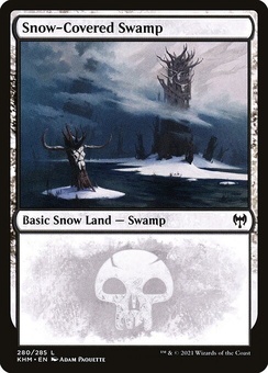 Snow-Covered Swamp (#280)