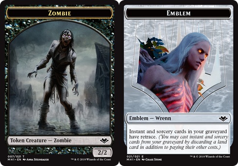 Zombie // Wrenn and Six Emblem (token)