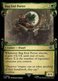 Bag End Porter (scroll foil)
