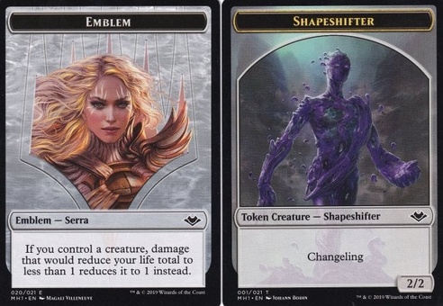 Shapeshifter // Serra Emblem (token)
