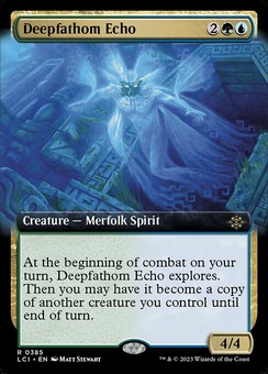 Deepfathom Echo (extended art foil) 