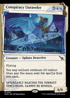 Conspiracy Unraveler (showcase foil)