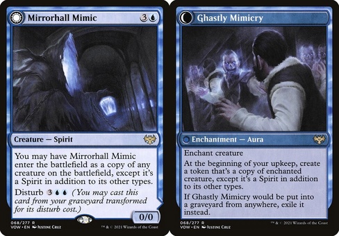 Mirrorhall Mimic // Ghastly Mimicry