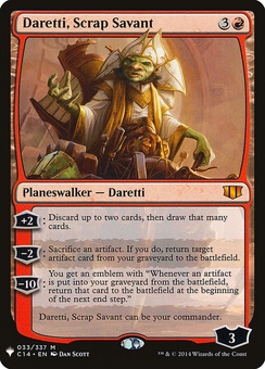 Daretti, Scrap Savant (C14 mystery booster)
