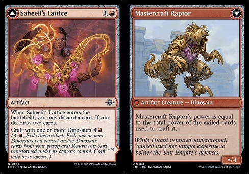 Saheeli's Lattice // Mastercraft Raptor