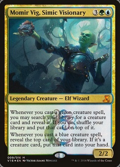 Momir Vig, Simic Visionary (V16 foil)
