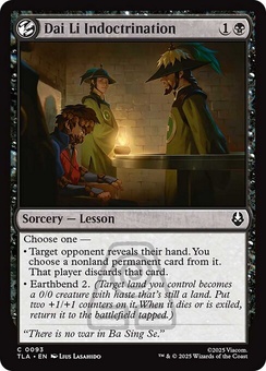 Dai Li Indoctrination (foil)